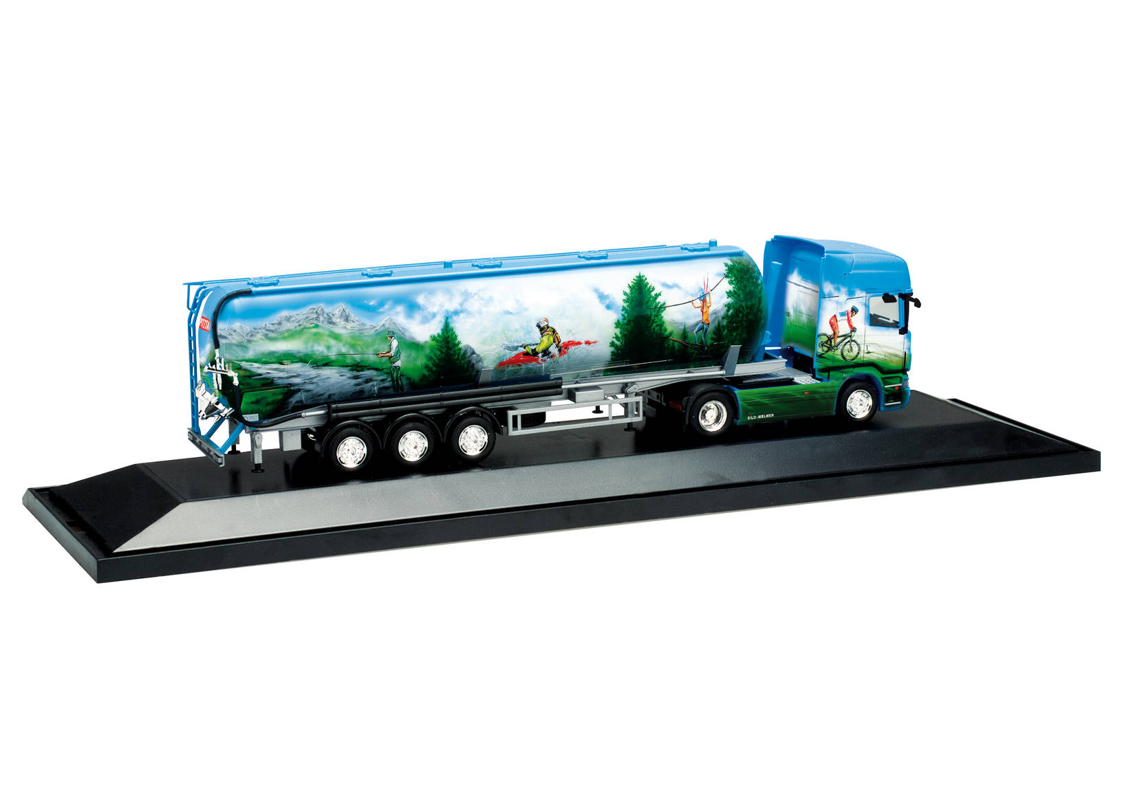 Scania R 09 TL silo semitrailer "Melmer / Sport", PC (A)