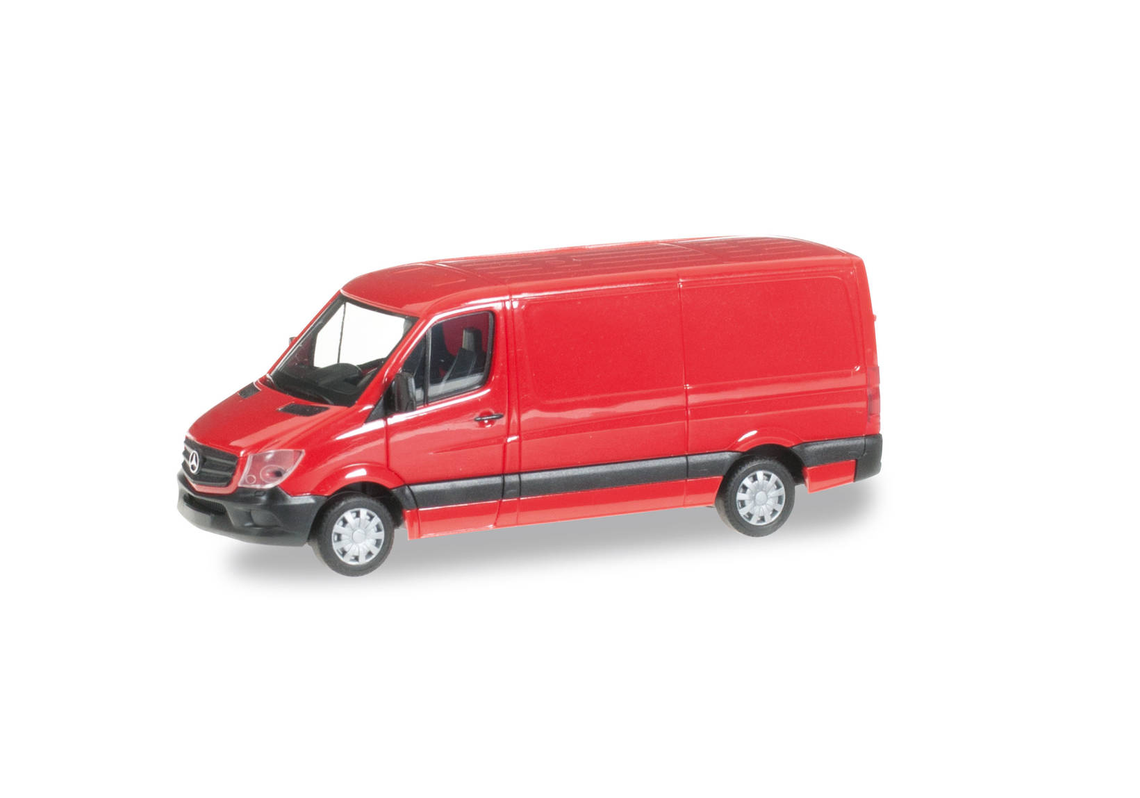 Mercedes-Benz Sprinter 2013 box-type flat roof, flame red