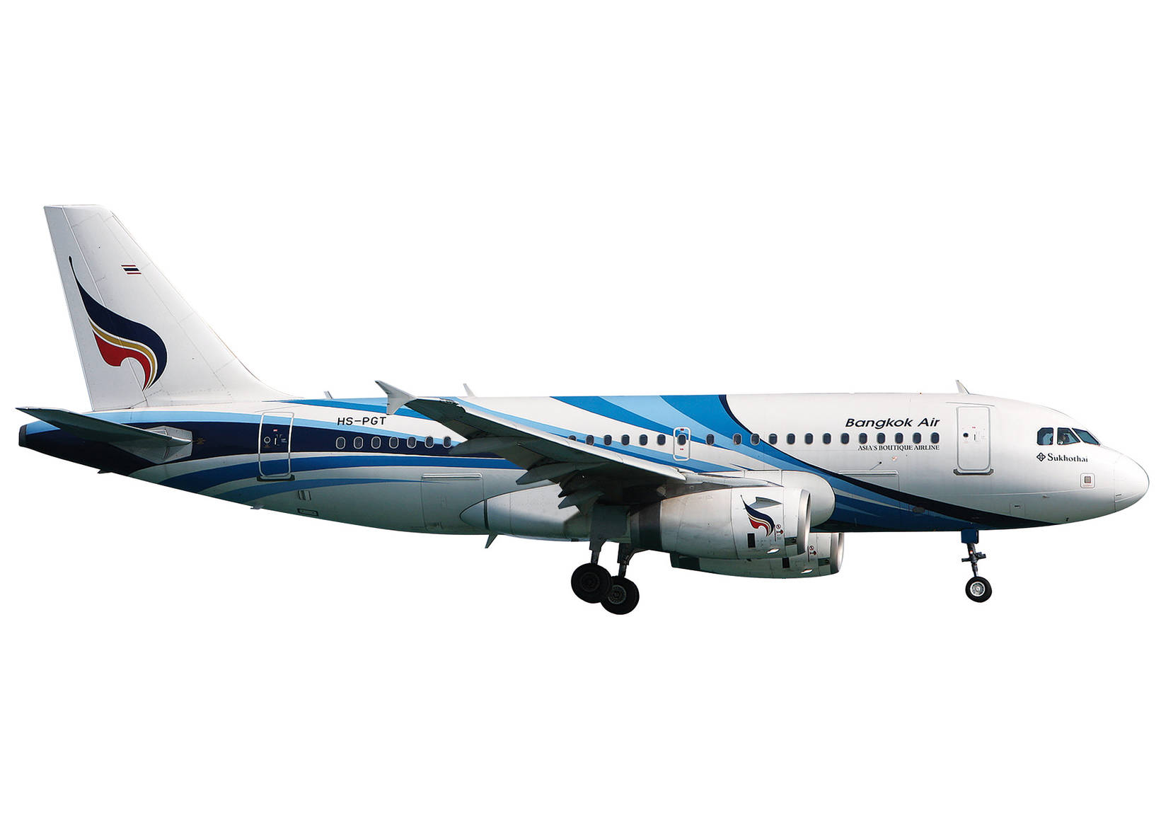 Bangkok Airways Airbus A319 "Sukhothai"
