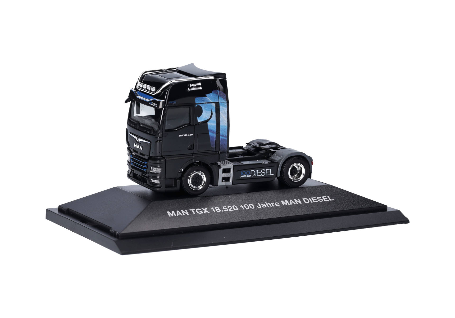 MAN TGX GX rigid tractor 2axles, black "100 Jahre Diesel/MAN Truck & bus SE"