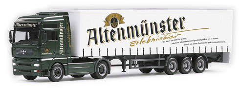 MAN TGA XXL Gardinenplanen-Sattelzug "Altenmünster"