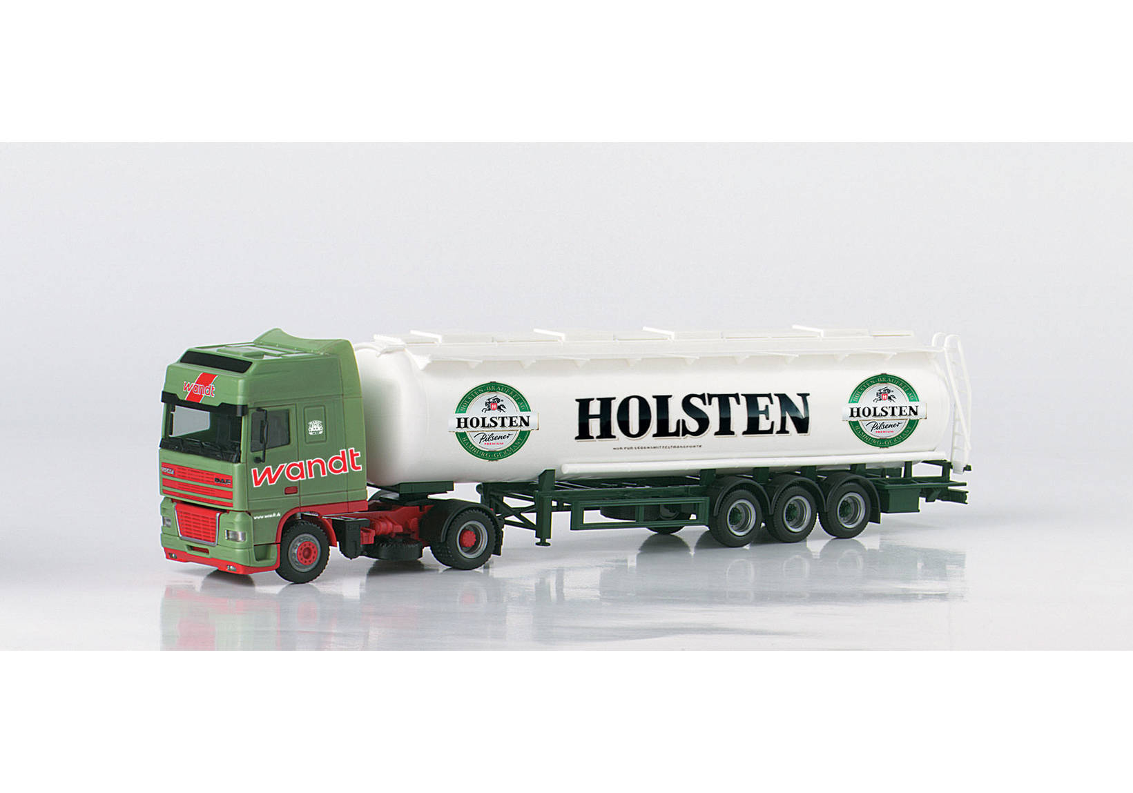 DAF XF SSC Lebensmitteltank-Sattelzug "Wandt-Holsten"