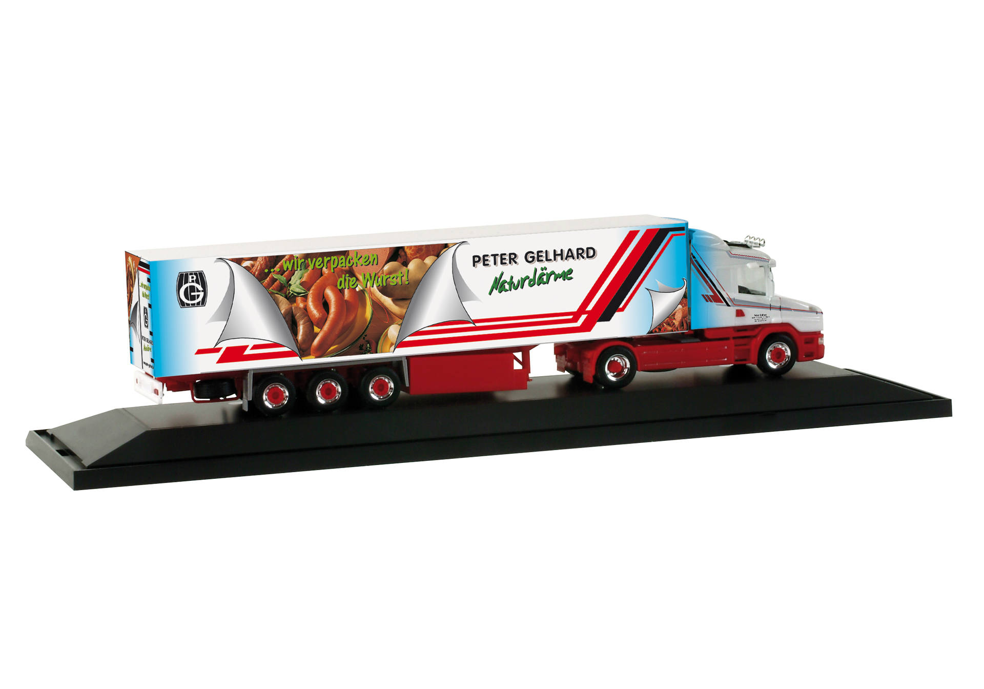 Scania Hauber Kühlkoffer-Sattelzug "Peter Gelhard", PC