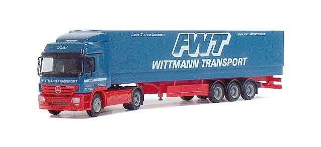 Mercedes-Benz Actros L Planen-Sattelzug "FWT"