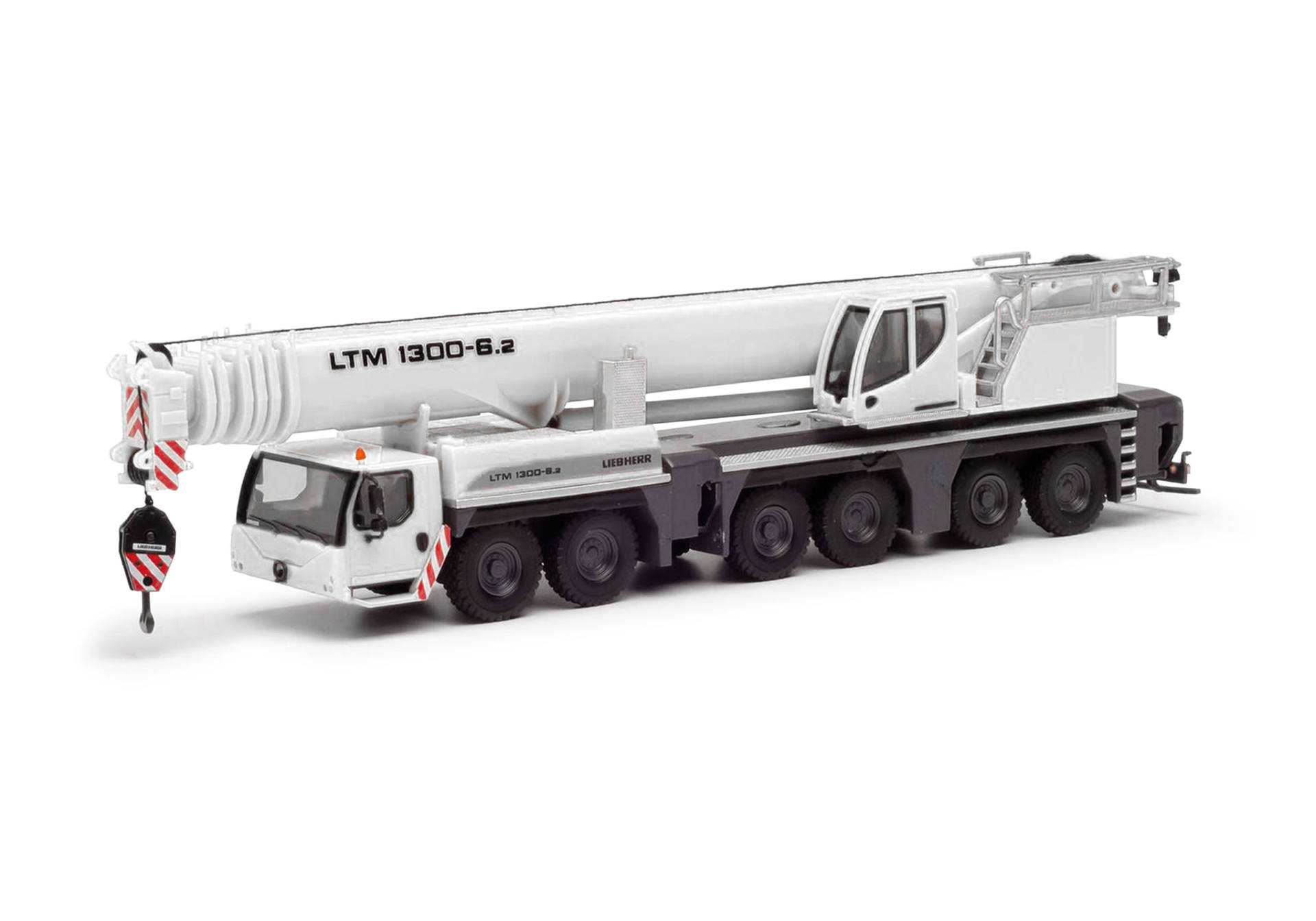 Liebherr mobile crane LTM 1300-6.2 "Liebherr", white