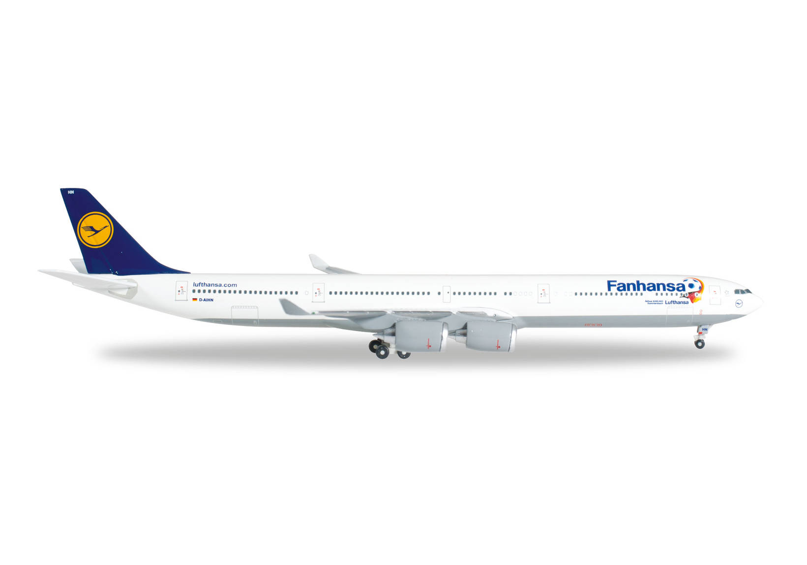 Lufthansa Airbus A340-600 "Fanhansa"
