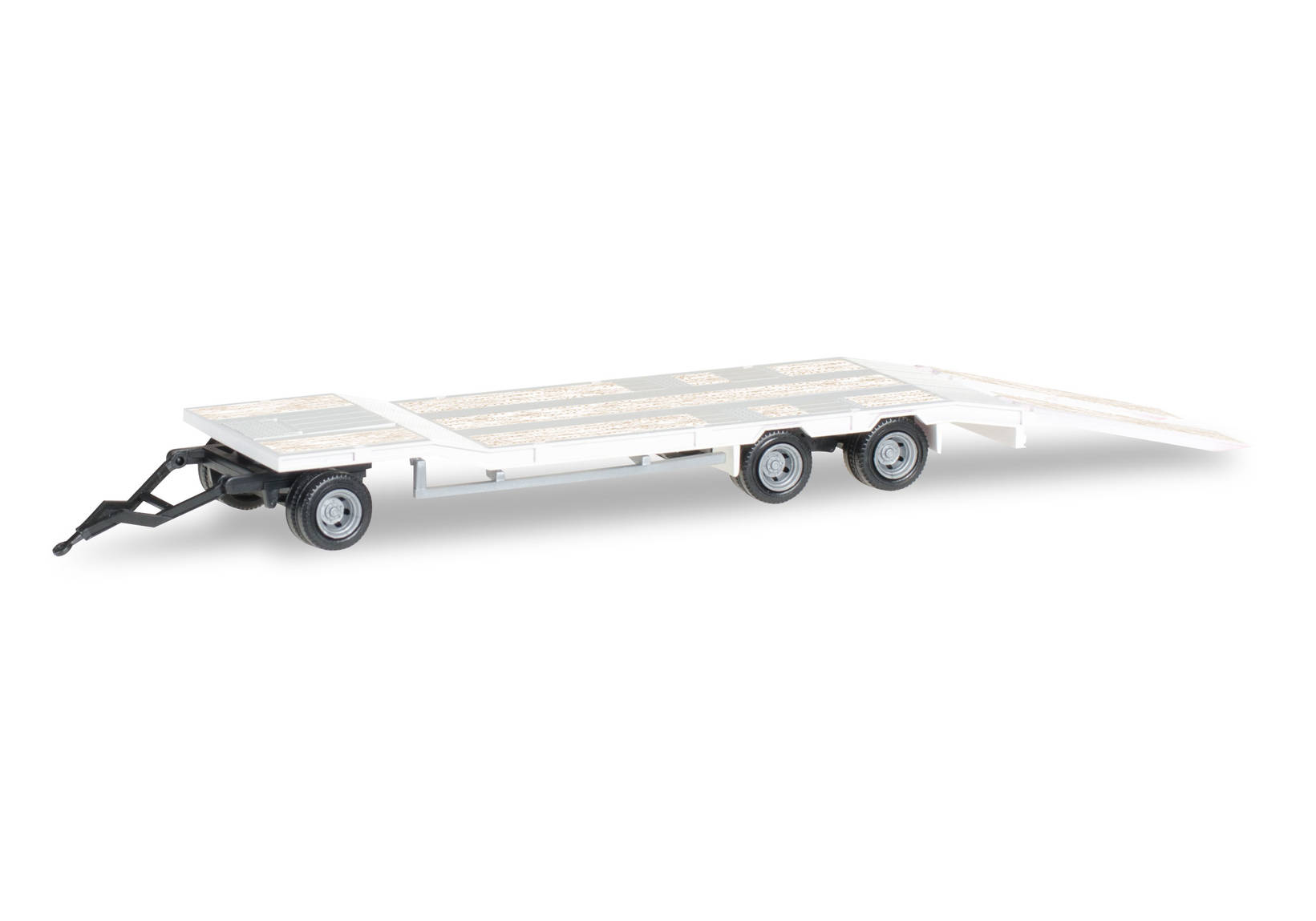 Goldhofer TU 3 construction site trailer, white