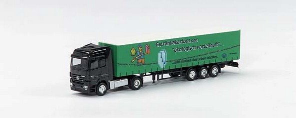 Mercedes-Benz Actros LH (NEW) Curtain Plano