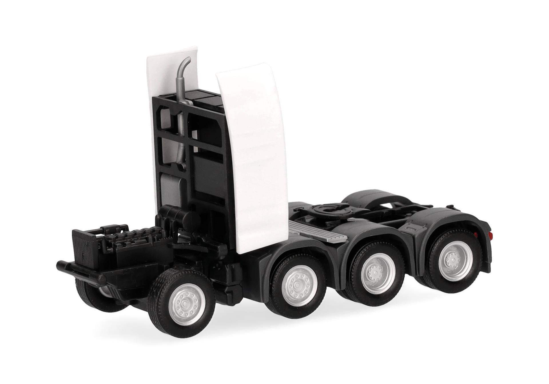 Teileservice: Fahrgestell Zugmaschine 4achs MAN luftgefedert mit Turm und Verkleidung (2 Stück)