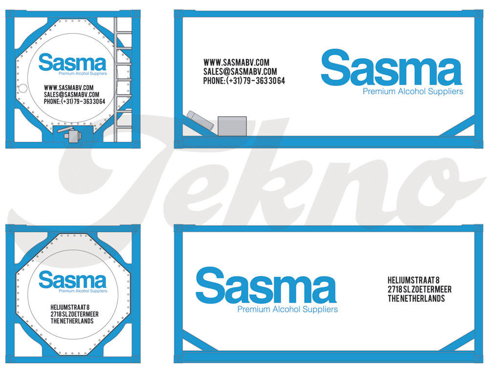 20 ft. tank container "Sasma"
