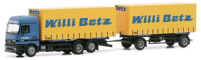 Mercedes-Benz Actros l Curtain plane hanger train 3A/2A