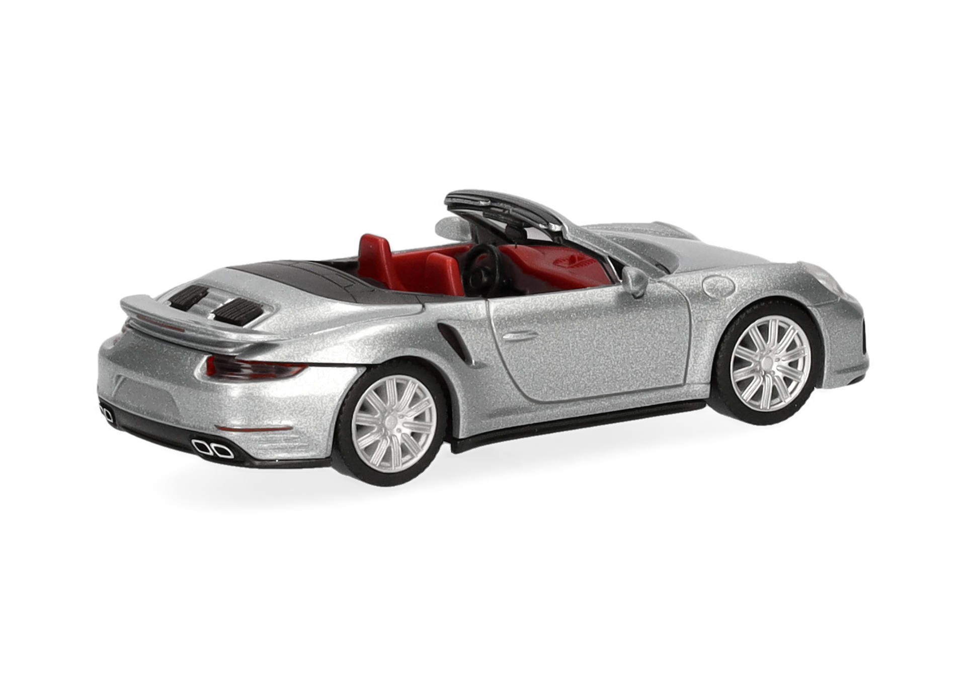 convertible, sports car, silver, toy, red interior