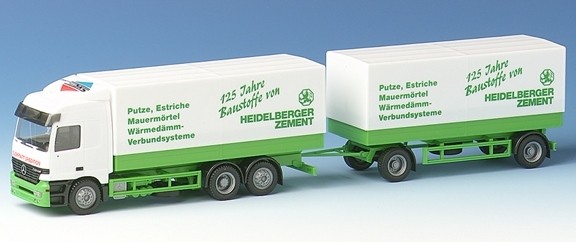Mercedes-Benz Actros L platform/plan hitcher train 3a/2a