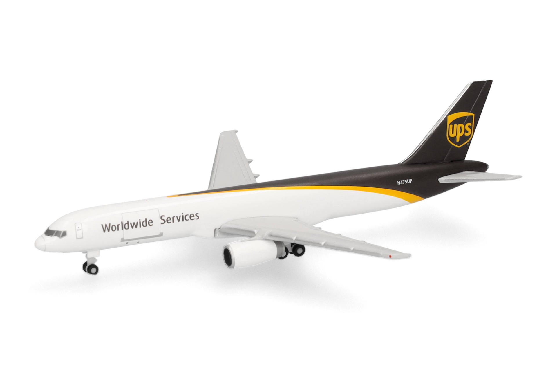 airplane, model plane, jet, freighter, ups livery, airplane, freighter, jet, white fuselage, UPS livery