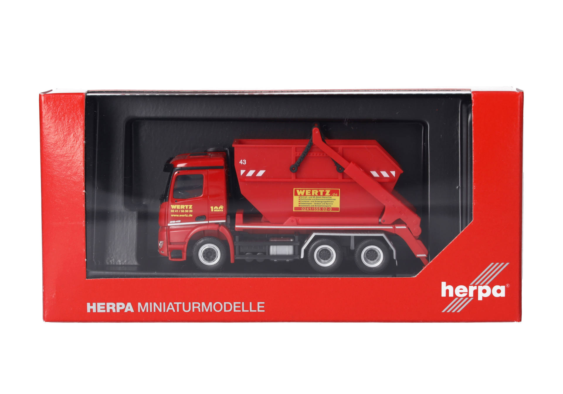 Mercedes-Benz Arocs M Absetzkipper AK16 "Wertz" (Nordrhein-Westfalen/Aachen)