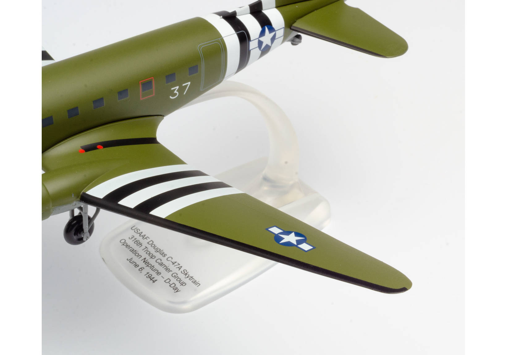 U.S. Army Air Forces Douglas C-47A Skytrain - 316th Troop Carrier Group, 37th Troop Carrier Squadron - OperationNeptune (D-Day) 75th Anniversary Edition