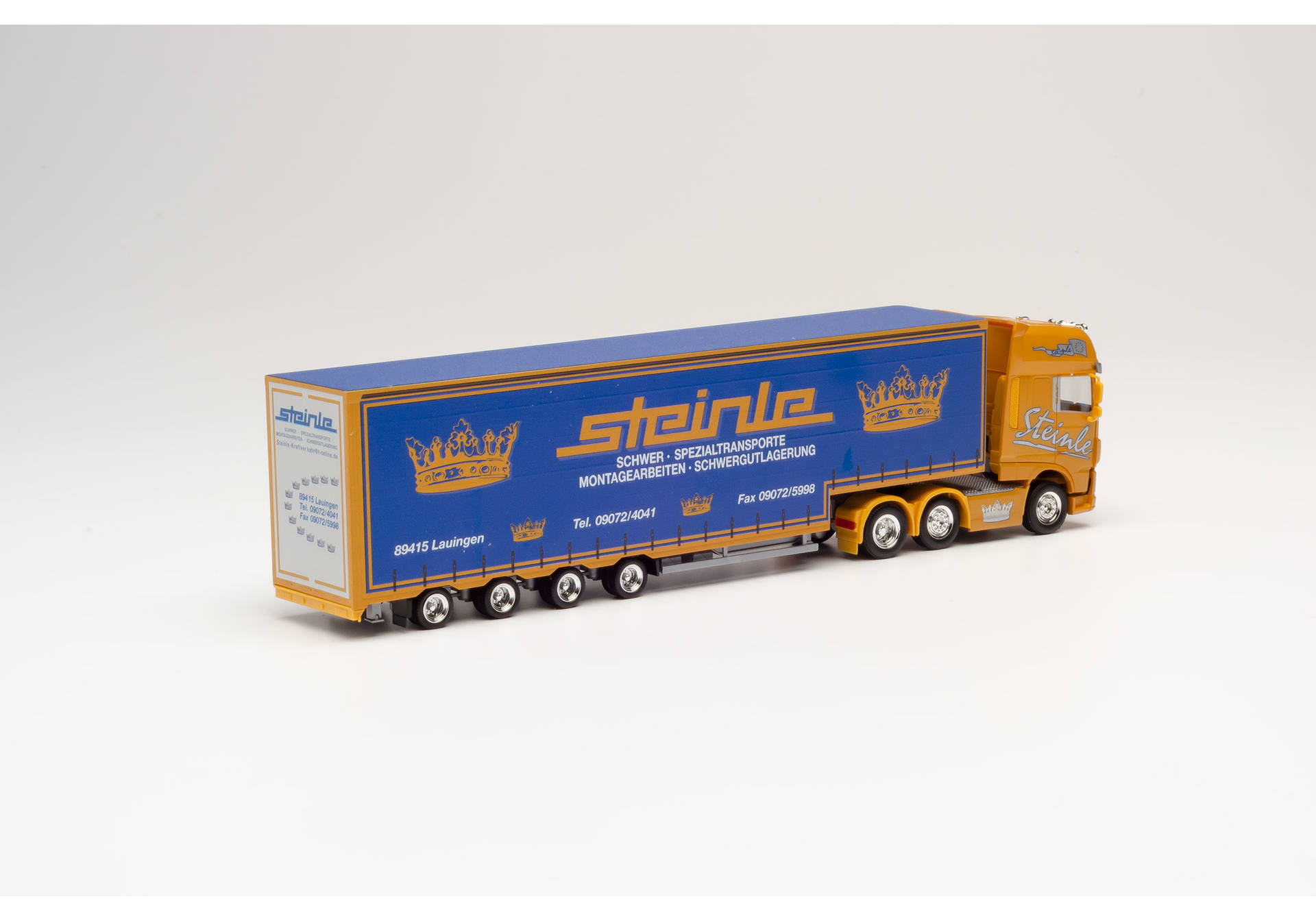 DAF XF SSC 6x2 Volumen-Sattelzug "Steinle"