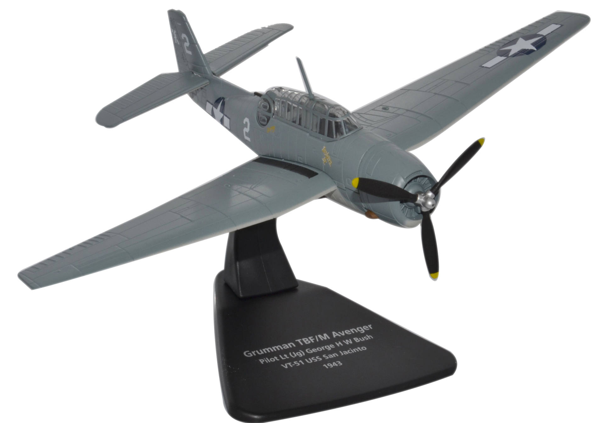 US. Navy Avenger GHW Bush VT51 USS Jacinto 1943