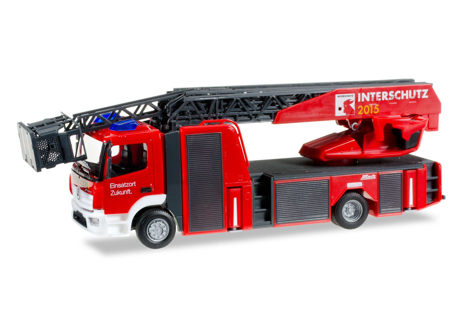 Mercedes-Benz Atego 2013 Metz L32 A-XS turnable ladder "Interschutz 2015"