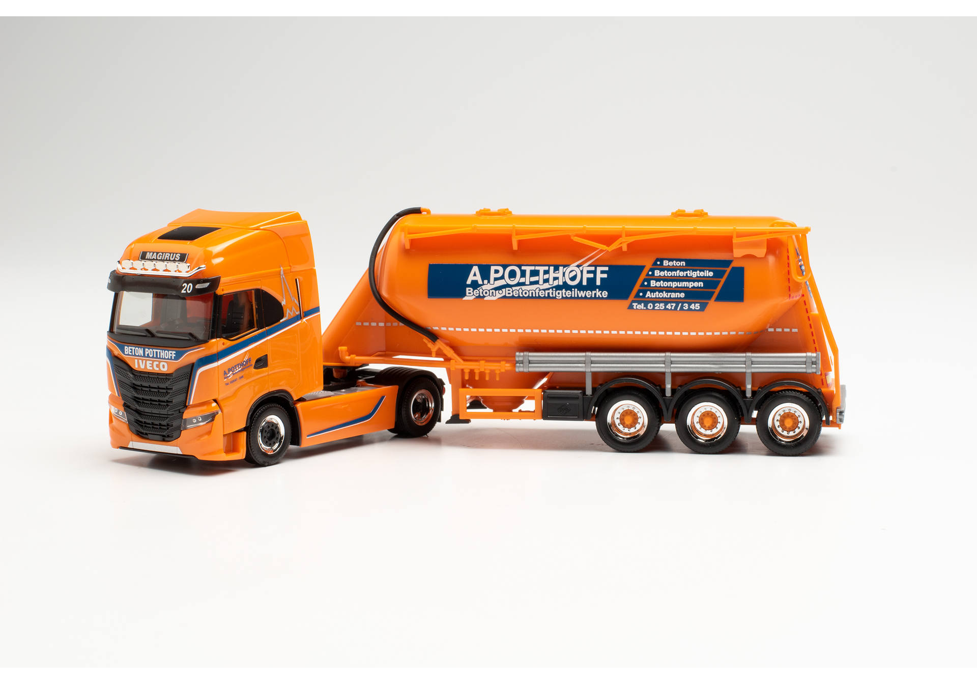 Iveco S-Way Eutersilo-Sattelzug „Beton Potthoff“