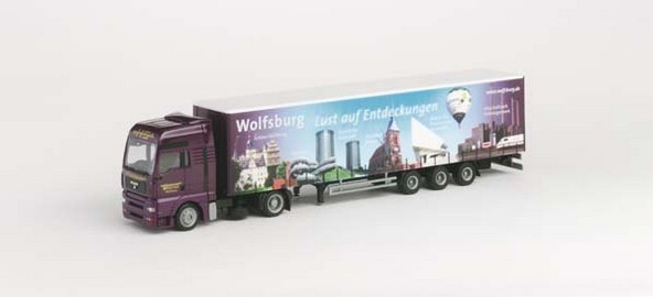 Man TGA Megatrailer Gardine Plano