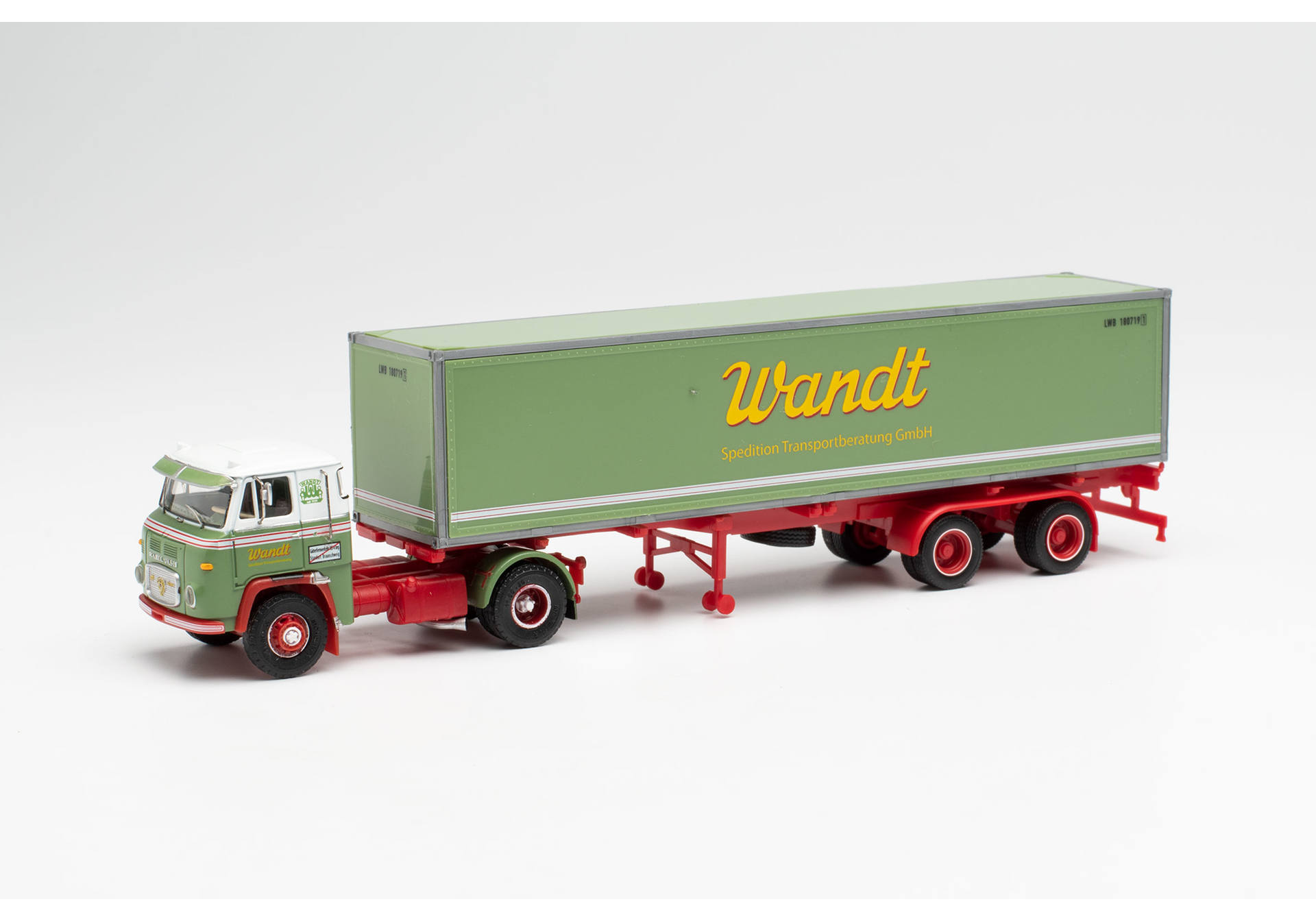 Scania Vabis LB 76 Container-Sattelzug "Spedition Wandt"