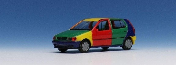 VW Polo 4-door Harlekin