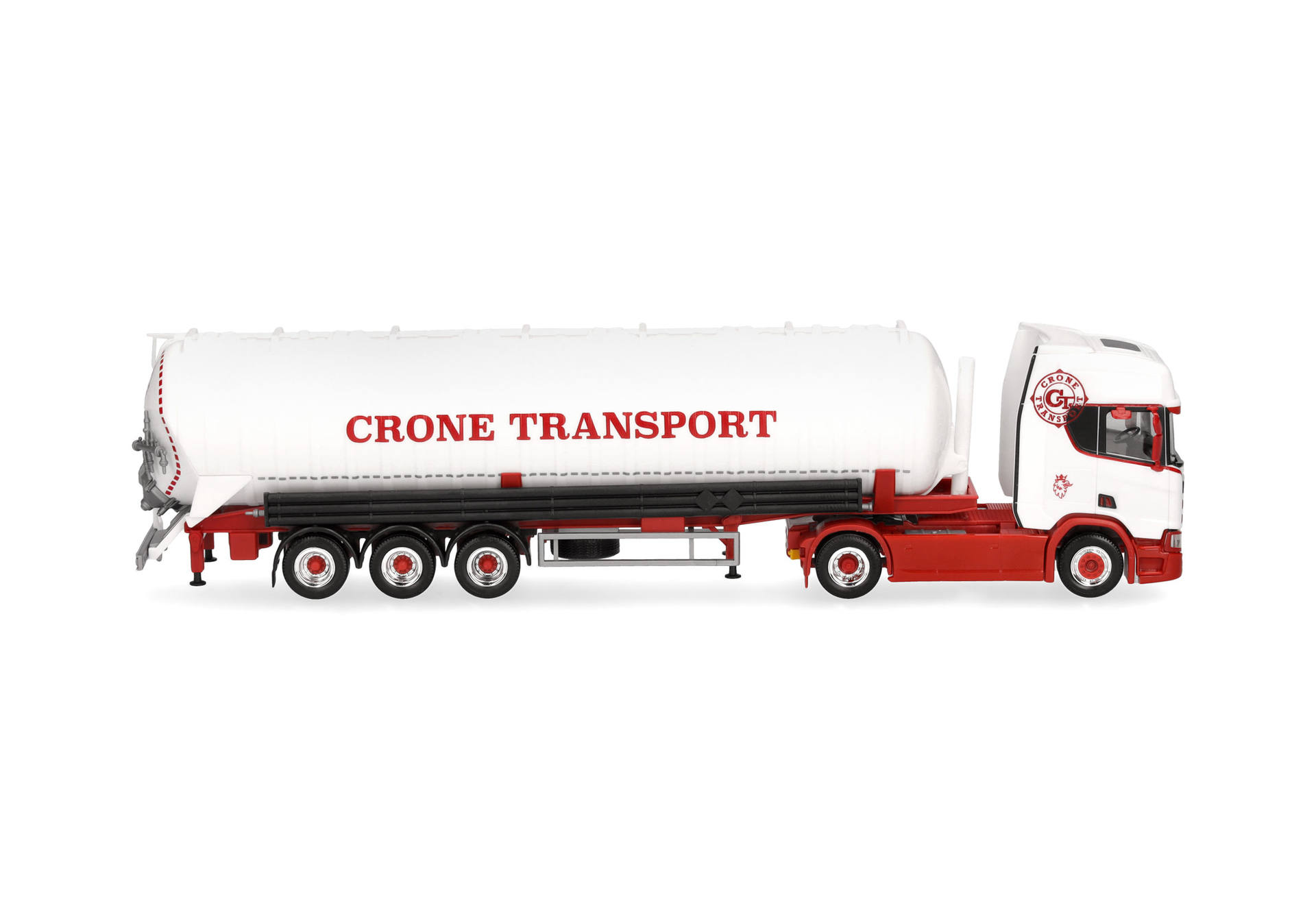 Scania CR 20 HD Saugsilo-Sattelzug "Crone Handel und Transport"
