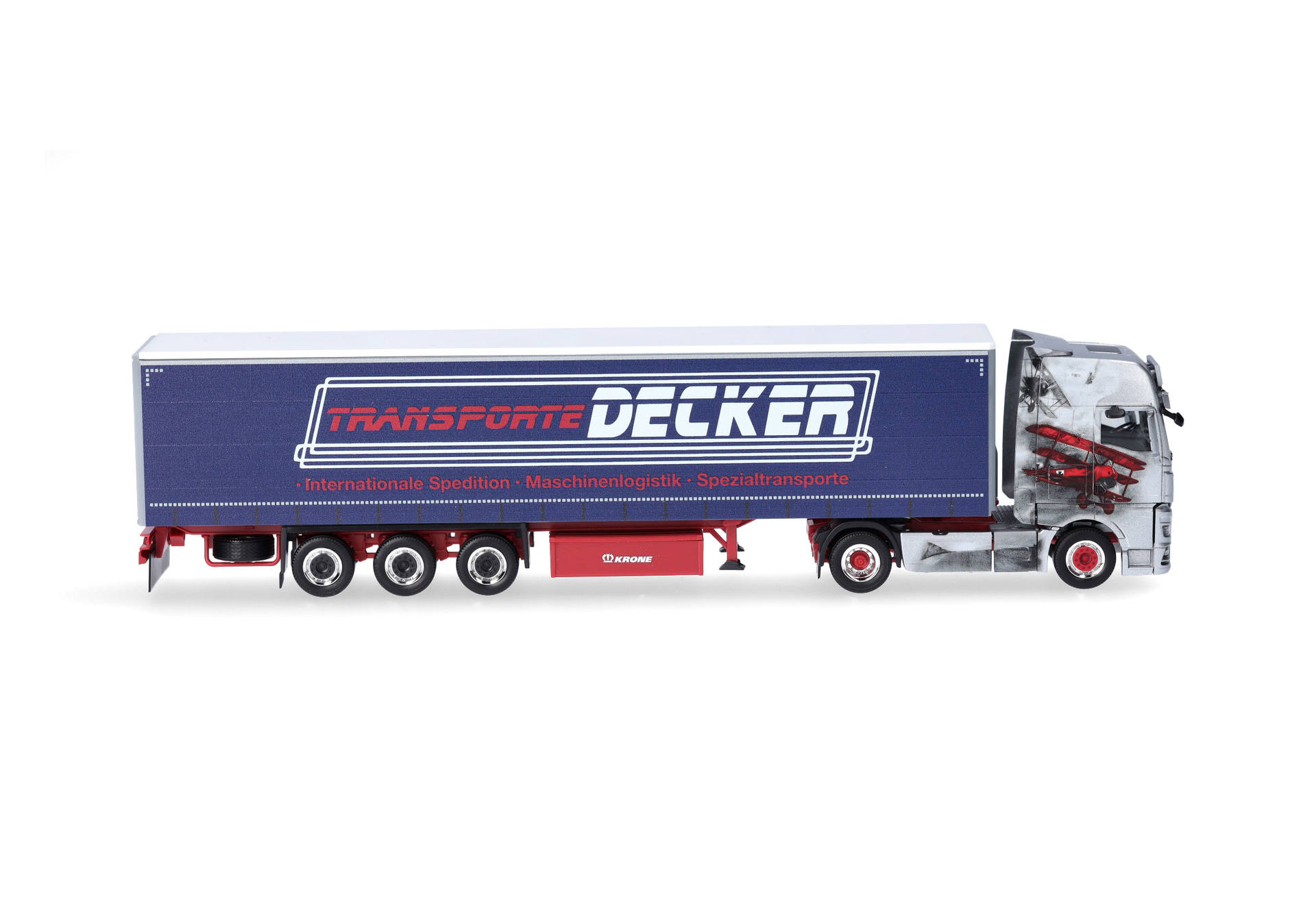 MAN TGX GX Planen-Sattelzug "Decker Düren" (Nordrhein-Westfalen/Düren)