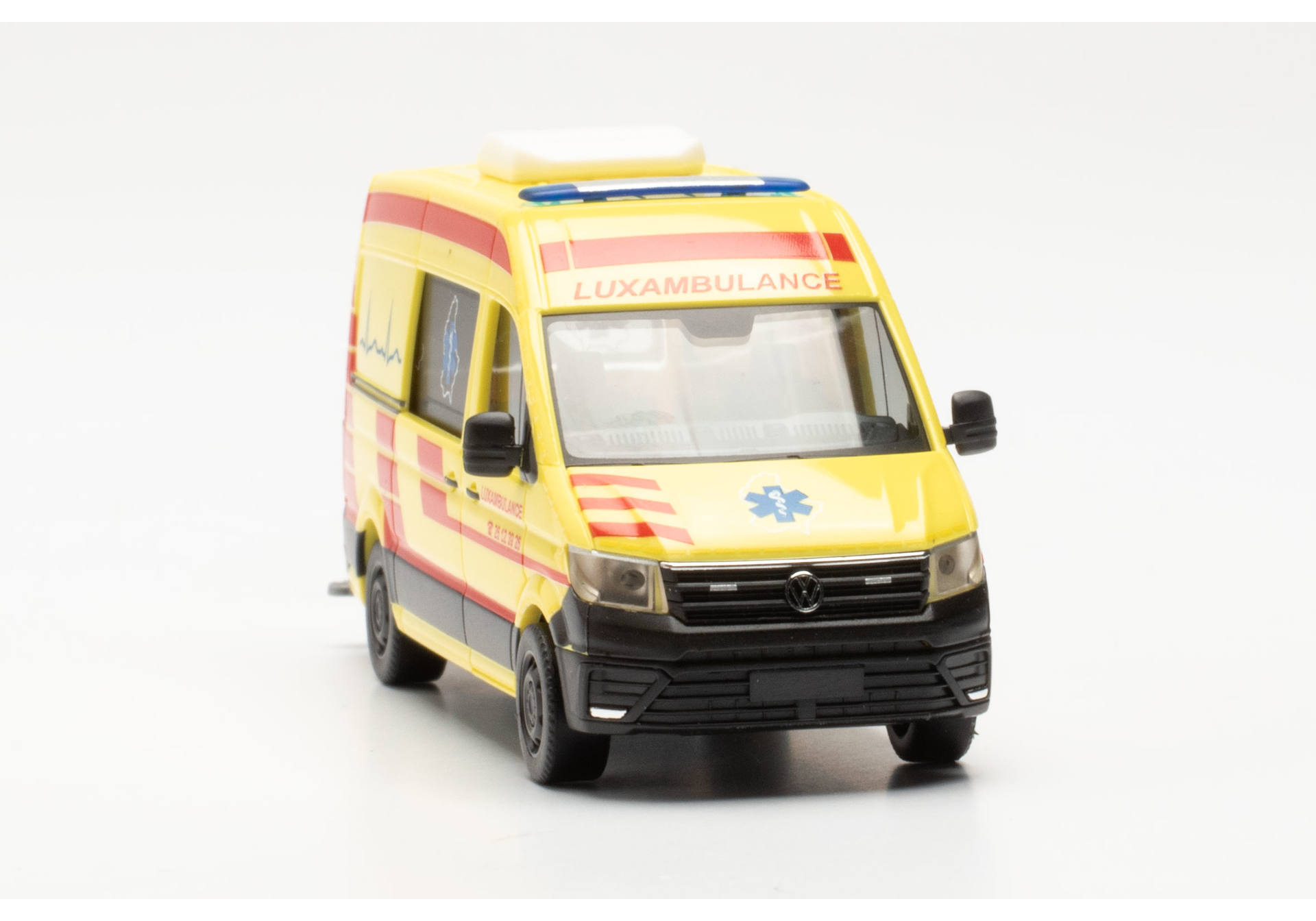 VW Crafter rescue vehicle "Luxambulance" (Luxembourg)