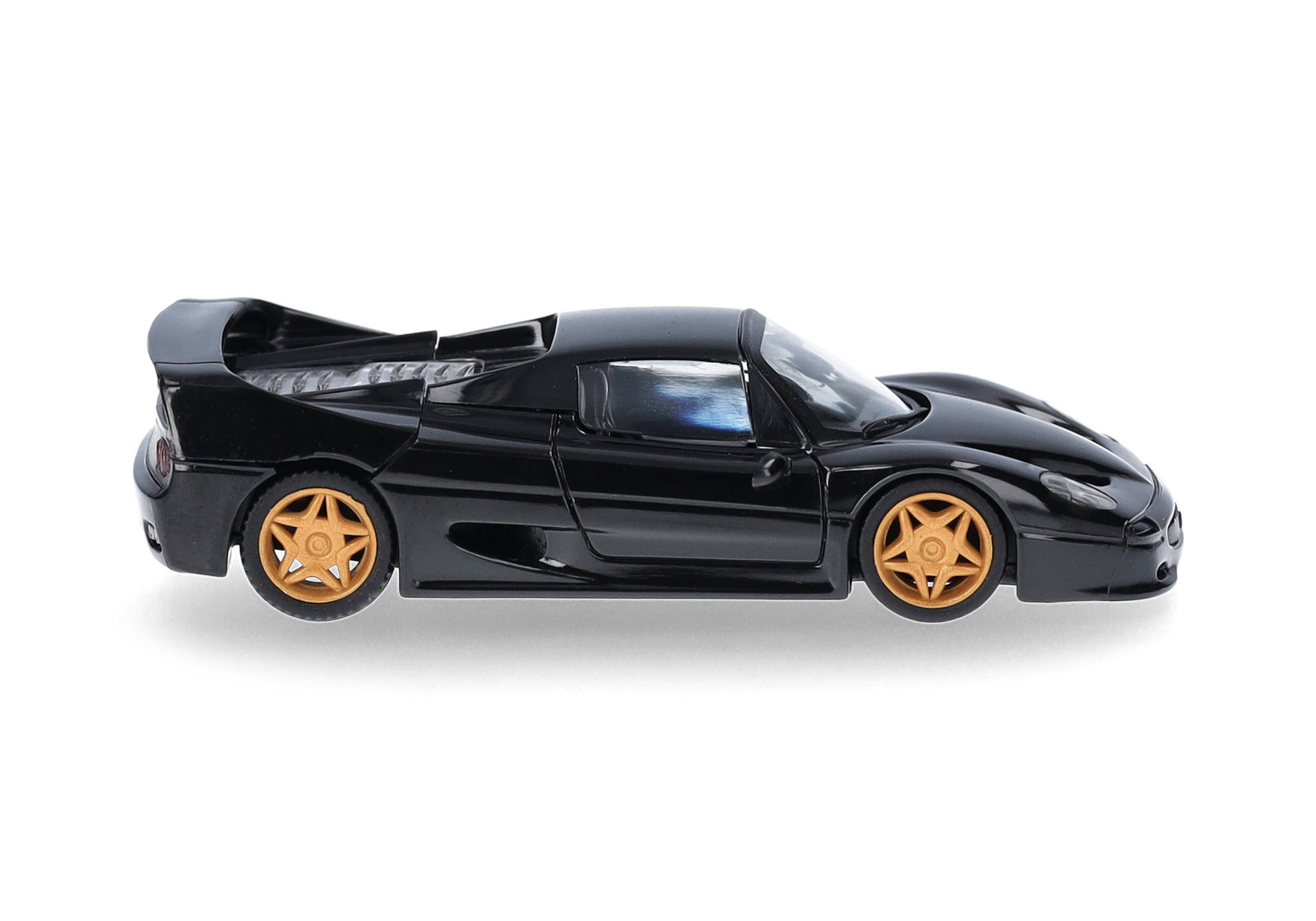 Spielzeugauto, Hot Wheels, schwarz, goldene Felgen, Sportwagen, Spielzeugauto, Hot Wheels, schwarzes Auto, orange Räder, Sportwagen