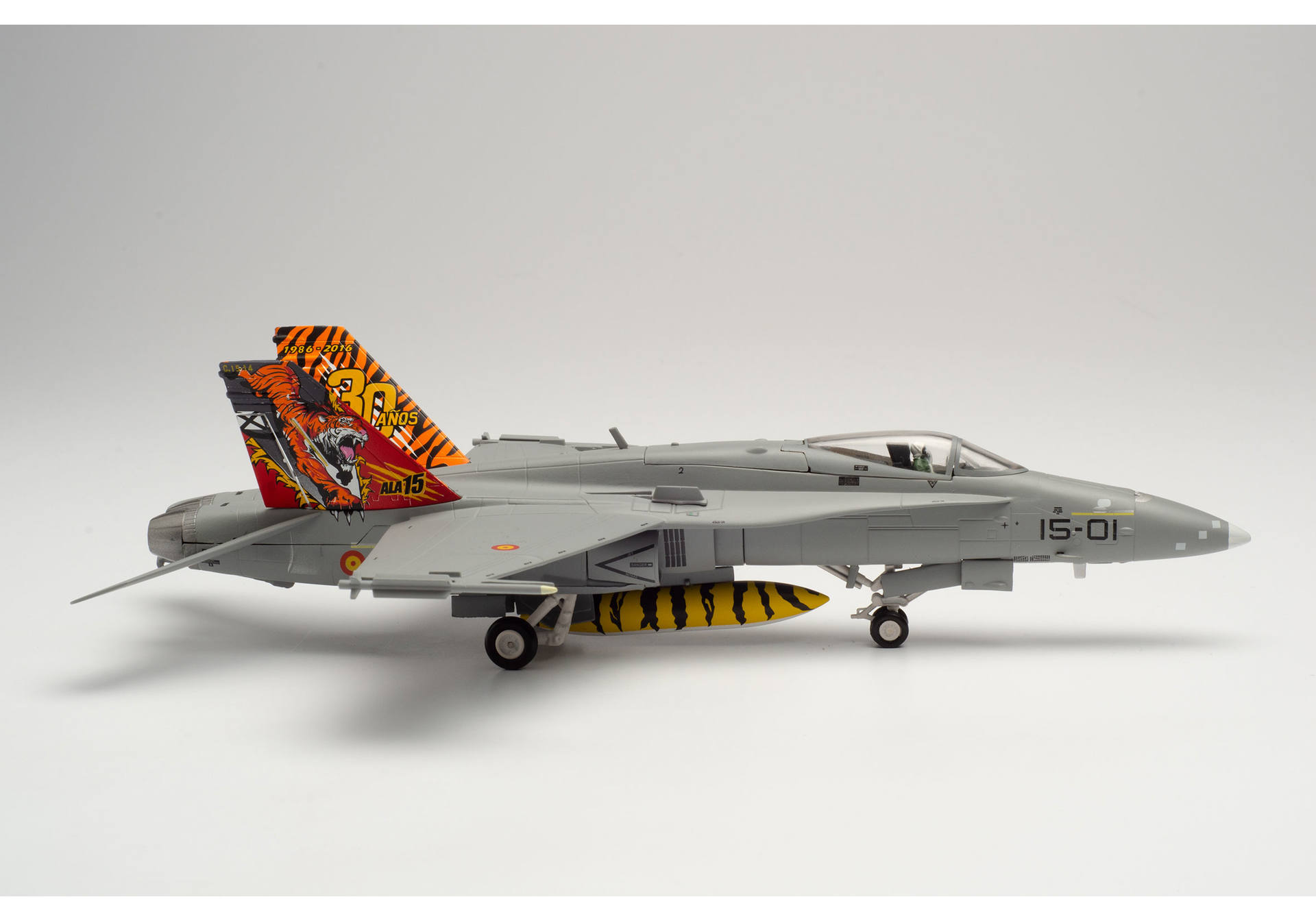 Spanish Air Force McDonnell Douglas EF-18A (F/A-18A) Hornet - Ala 15 (15th Wing), Zaragoza Air Base „Tiger Meet“