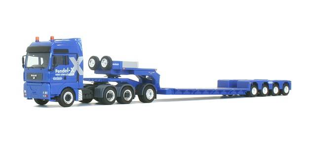 MAN TGA XXL low boy semitrailer "MAN Pendel X"