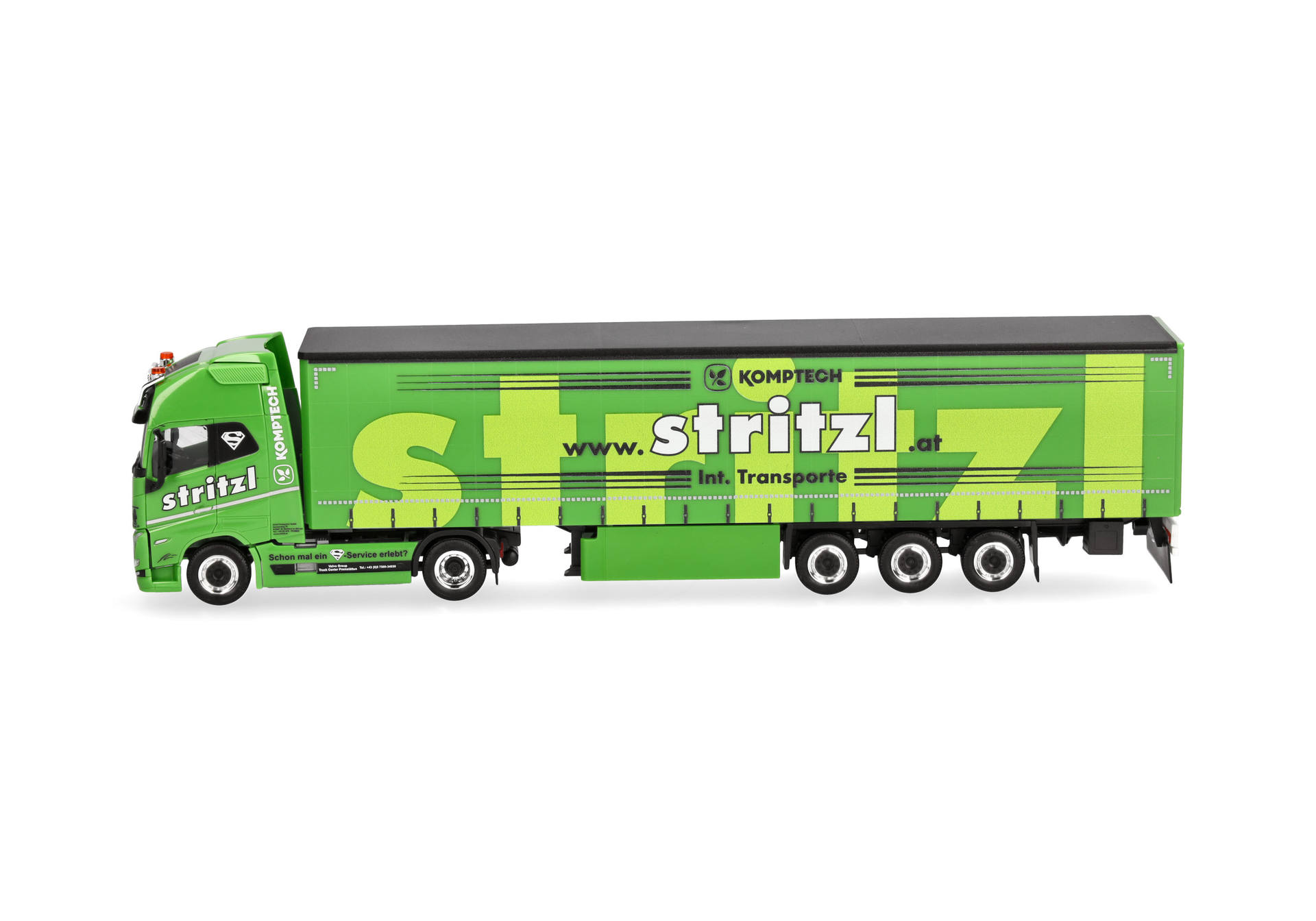 Volvo FH16 GL XL 2020 curtain canvas semitrailer truck "Stritzl" (Austria)