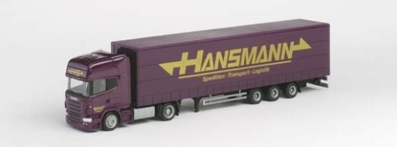 Scania R '04 TL Lowliner Gardine Planning Saddle Train 2a/3a