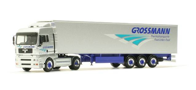 MAN TGX XLX Kühlkoffer-Sattelzug "Grossmann"