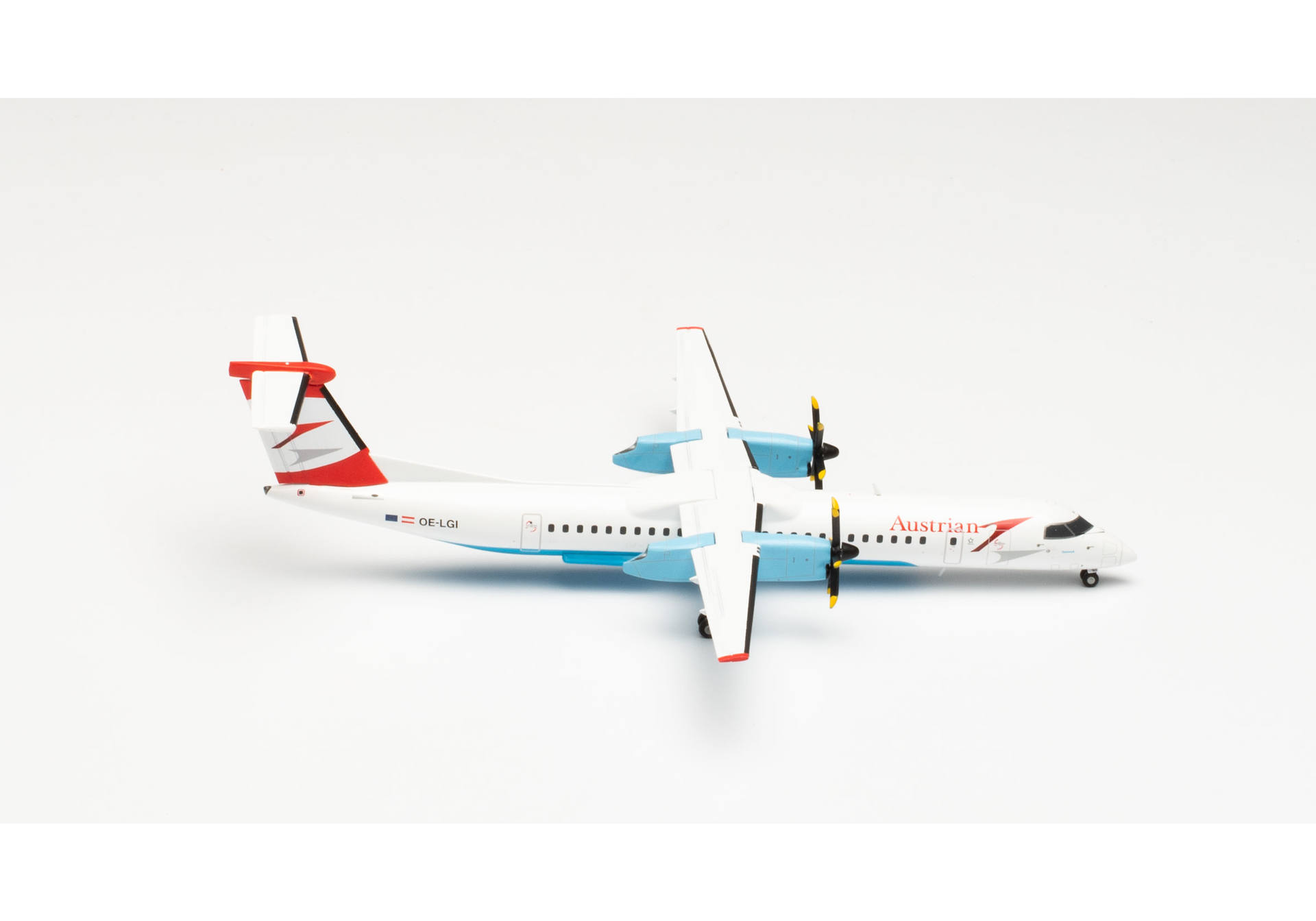 Austrian Airlines Bombardier Q400 “Pfiat Di, Dash!” – OE-LGI “Eisenstadt”