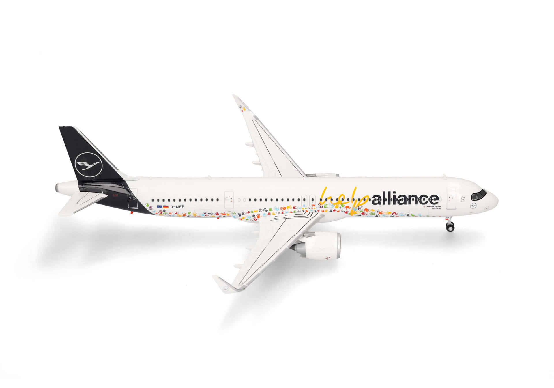 Lufthansa Airbus A321neo "Help Alliance" - D-AIEP