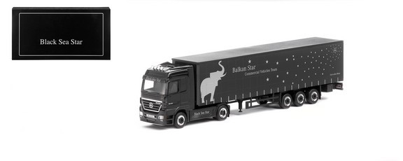 Mercedes-Benz Actros LH '02 Curtain Planning Saddle Train Special Cardon