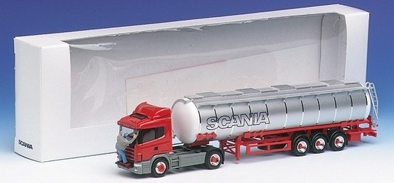 Scania 124 HL tank saddle train 2A/3A