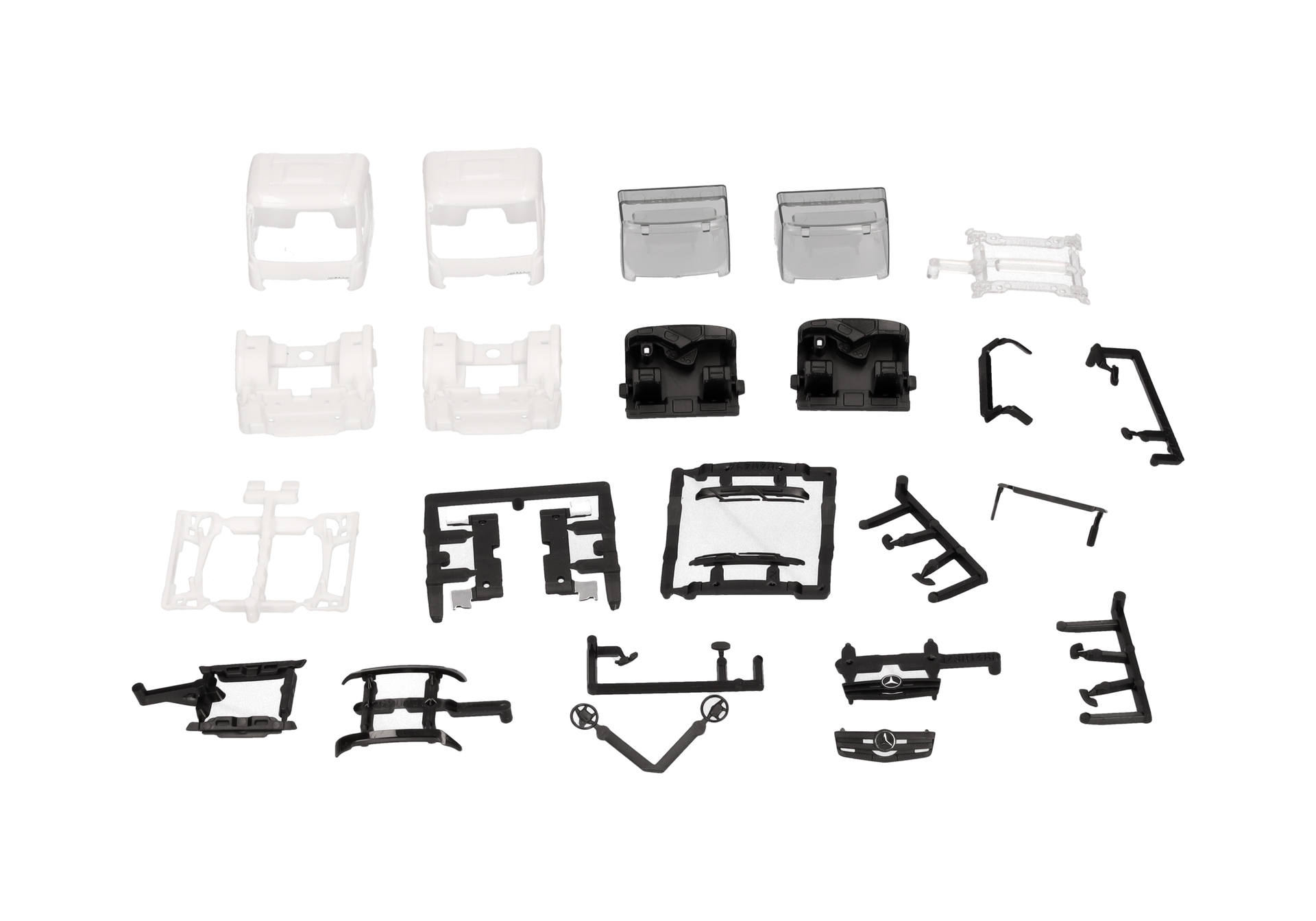 Parts service Mercedes-Benz Actros M drivers cabin, white, 2pieces
