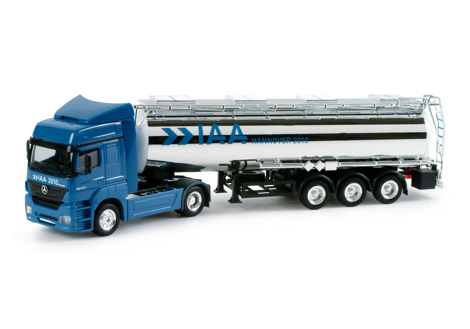 Mercedes-Benz Axor chromium plated semitrailer "IAA 2010"