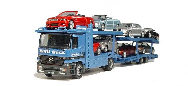 Mercedes-Benz Actros L car transporter vehicle "Willi Betz"