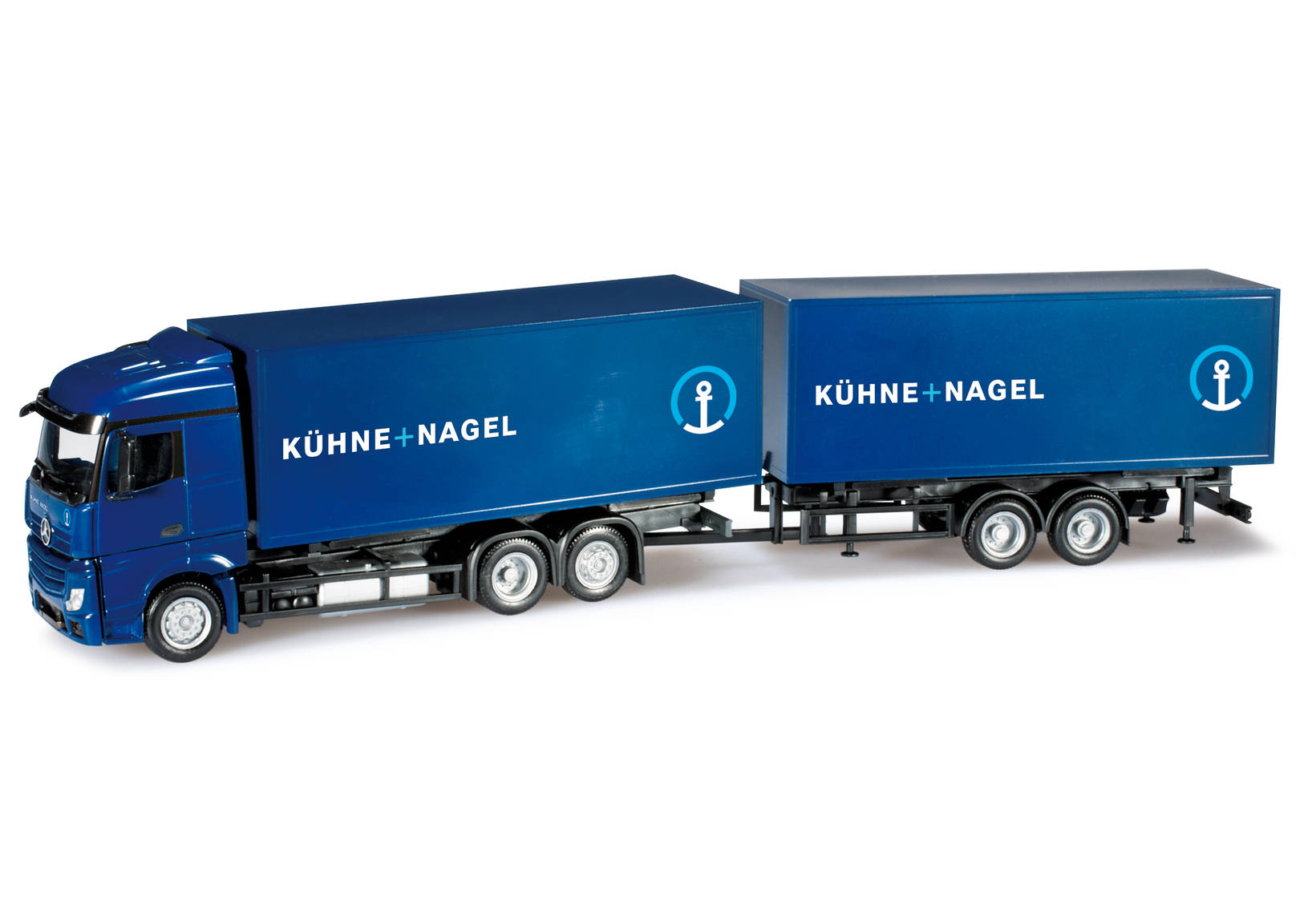 Mercedes-Benz Actros Streamspace truck with trailer "Kuehne & Nagel"