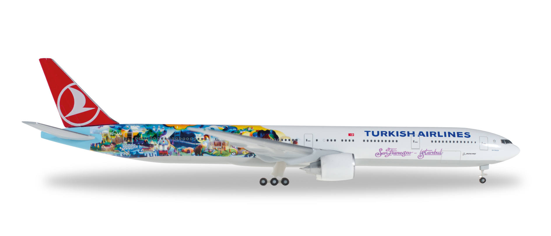 Turkish Airlines Boeing 777-300ER "Istanbul-San Francisco"