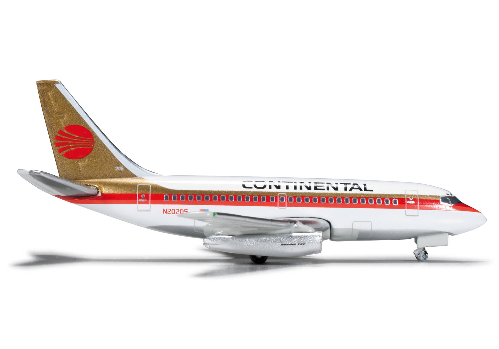 Continental Airlines Boeing 737-100