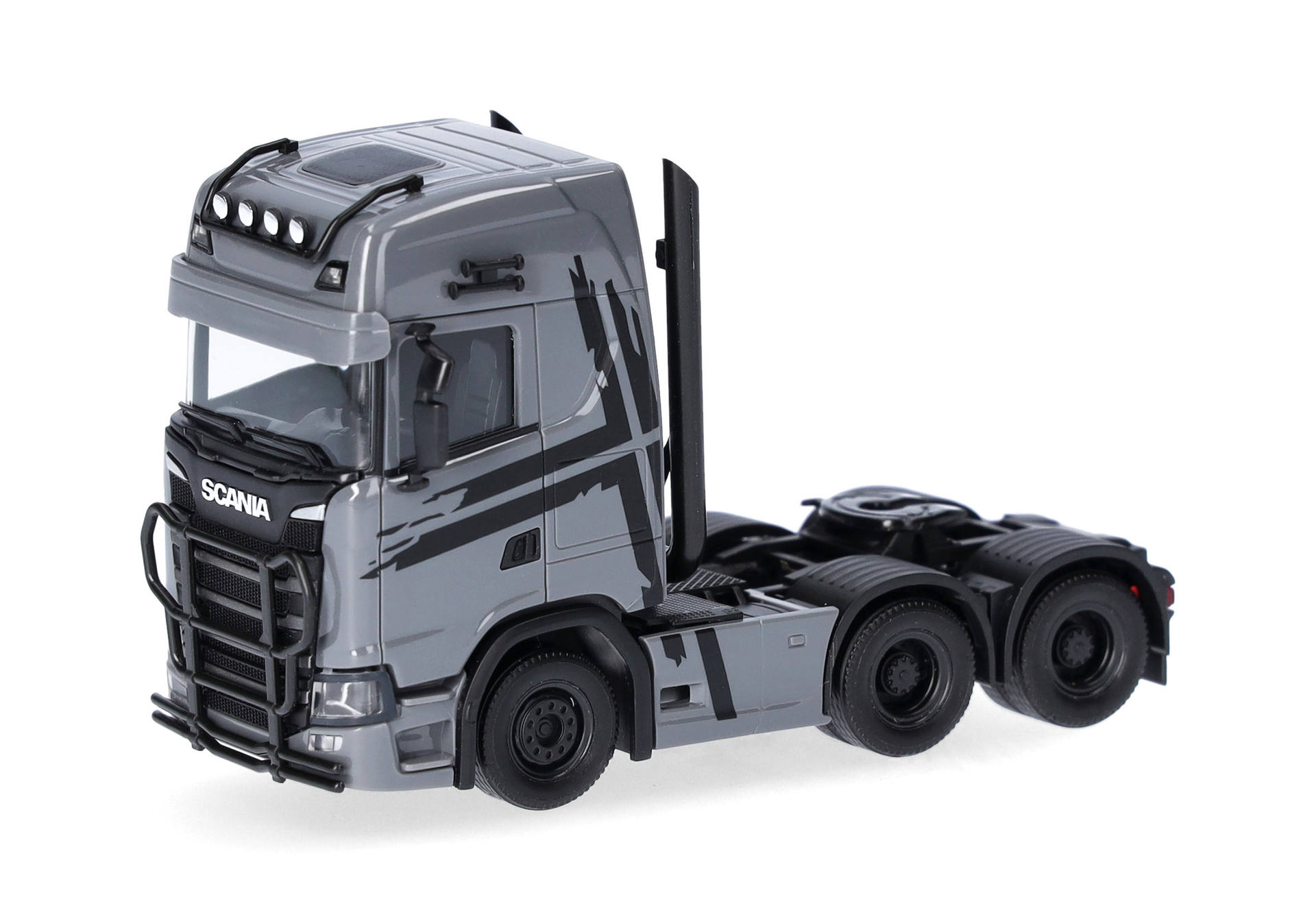 Scania CS 20 HD rigid tractor 3axles, grey