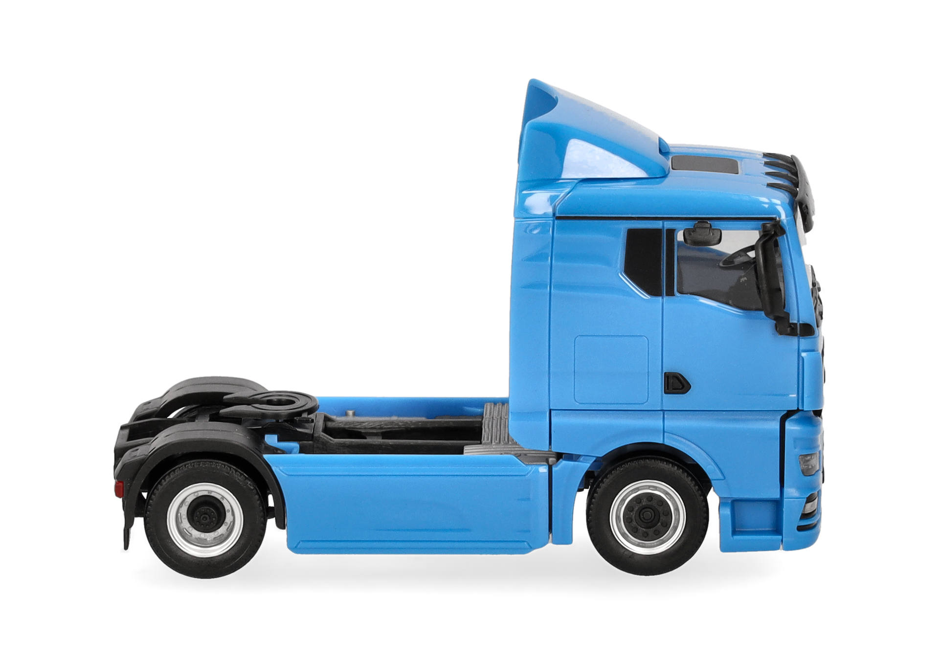 truck, tractor, blue, cab, toy