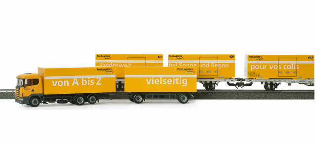 Märklin/Herpa-Zugpackung "Schweizer Post"