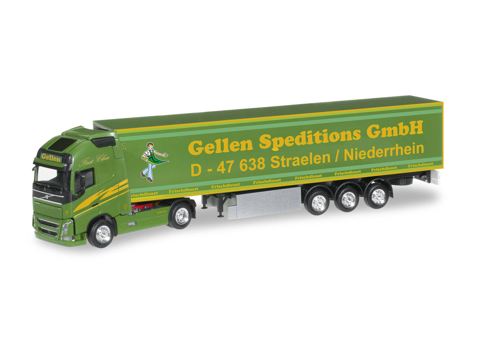 Volvo FH GL XL refrigerated semitrailer "Gellen Speditions GmbH"